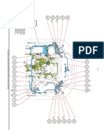 Location - Routing Engine Compartment Position of Parts (RHD 1GD-FTV, 2GD-FTV)