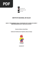 Procedimiento de Transporte de Hemocomponentes en Colombia