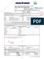 Works Inspection Request (IR) : Security Forces - Medical Center Project Riyadh - Jeddah