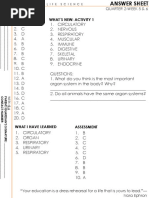 Answer Key Module 6 7 Q2 EarthAndLifeScience