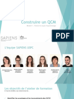 QCM - Construire 1qcm