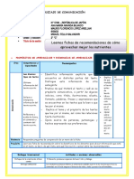 E7 s2 Sesión d1 Com Leemos Fichas de Recomendaciones de Como Aprovechar Mejor Los Nutrientes