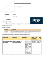 SESIÓN RESOLVEMOS PROBLEMAS DE IGUALACION (Parte 2)