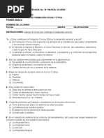 Examen Diagnóstico FCyE