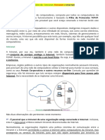 Conceito de Internet e Intranet