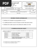 Examen Blanc 2022