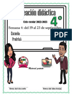 4° S4 Planeación Profa Kempis