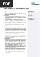 Mineral Processing