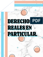 Derechos Reales en Particular.