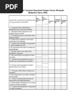 Comparto 'Cuestionario de Conciencia Emocional' Contigo