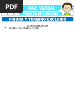 Figura y Termino Excluido para Primero de Primaria