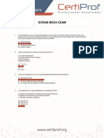 Mock Exam Scrum