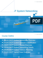 IMS-ZXUN CSCF-BC-EN-Theoretical Basic-Networking-CSCF System Networking