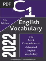 English C1 Vocabulary 2022