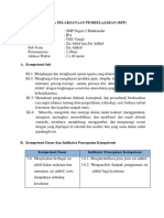 RPP Adiktif - PBL Rokok