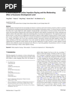 Antecedents of Online Impulse Buying Behavior - An Empirical Study in Indonesia