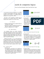 Caracterizaci N de Compuertas Logicas