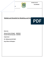 Matlab and Simulink For Modeling and Control DC Motor