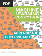 Machine Learning Con Python Aprendizaje Supervisado Spanish Edition