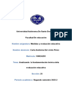 Tarea 1.2 Medidas de Evaluacion