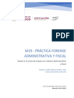 M19 - Práctica Forense Administrativa Y Fiscal