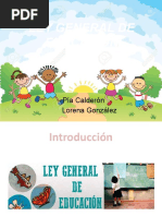 LEY GENERAL DE EDUCACIÓN Completa