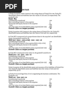 Chapter 1 Business Combinations PROBLEM 2 - TRUE or FALSE