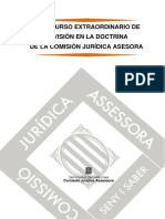 Recurso Extraordinario Revision Doctrina CJA 2016 ES