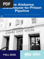 Statehouse To Prison Pipeline Report