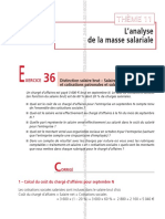 L'analyse de La Masse Salariale