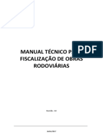 Manual Técnico para Fiscalzação de Obras Rodoviárias