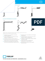 WIDELINE 90 Degree Doors Standard Size