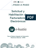 Guia Paso A Paso - Solicitud y Habilitación de Facturadores Electrónicos