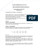 Decreto Supremo #011-79-VC