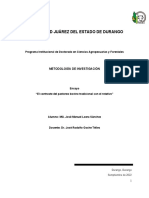 ENSAYOEl Contraste Del Pastoreo Tradicional o Continuo Con El Pastoreo en Rotación