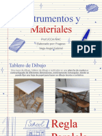 Materiales y Instrumentos