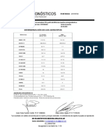 Resultado Prueba de Paternidad