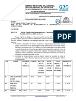 Oficio Certificacion Presupuestal - Proceso Cas 2022