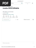 receta-IMSS Editable - PDF