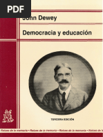 Dewey - Democracia y Educación