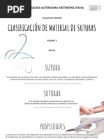 Clasificación de Material de Suturas