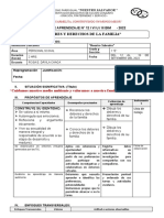 Sesión #12 Deberes y Derechos de La Familia