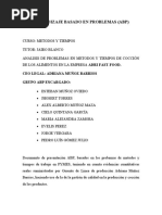 Aprendizaje Basado en Problemas Metodos y Tiempos de Trabajo