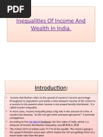 Income Inequality in India