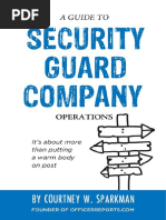 Security Guard Company Operations