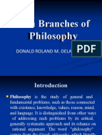 Branches of OfPhilosophy