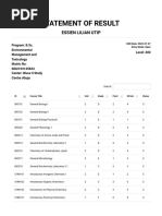 NOUN Result Portal - Examination Result Presentation