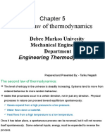 Chap - 5 Second Law of Thermodynamics - Lectureand Pro 2