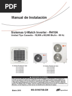 Cassettes U-Match Inverter - Manual de Instalación