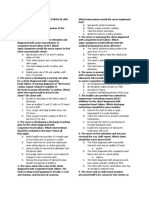 Cardiac Disorder PREBOARDS 4BSN